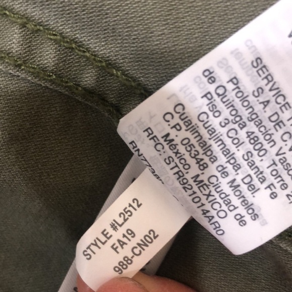 Madewell Fleet Military Jacket Size Small Olive Green Cotton - Picture 9 of 13